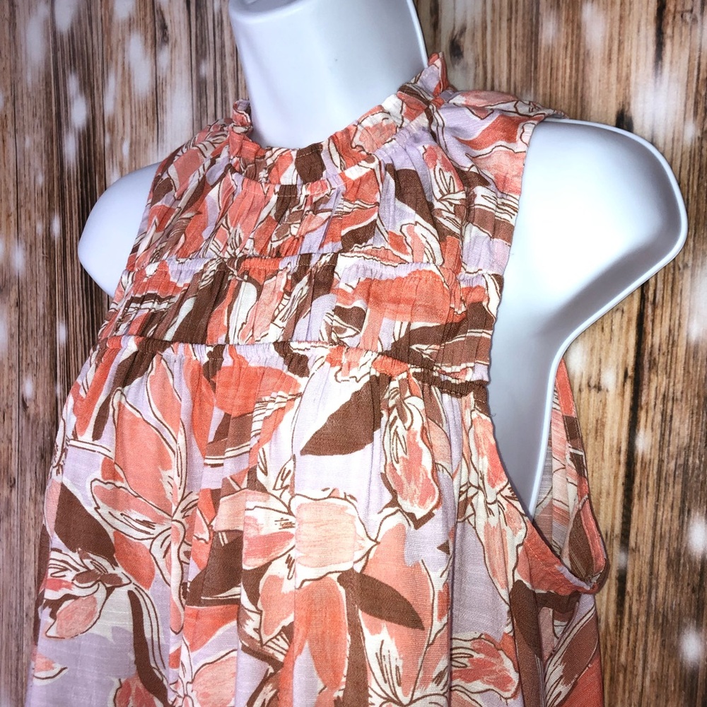 Nine West Floral Sleeveless Top - Picture 2 of 8